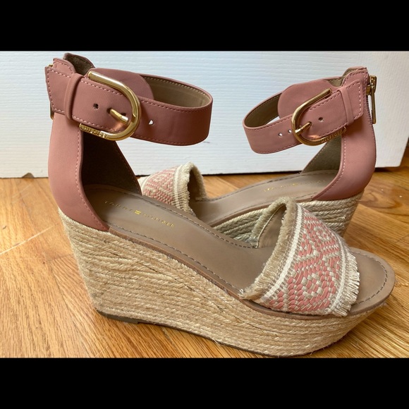 Tommy Hilfiger Wedge Sandals - Picture 1 of 4